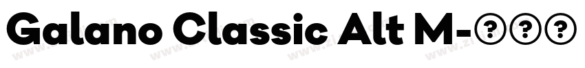 Galano Classic Alt M字体转换
